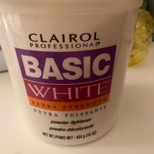 Clairol basic white powder lightener